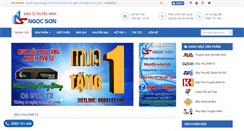 Desktop Screenshot of dientungocson.com